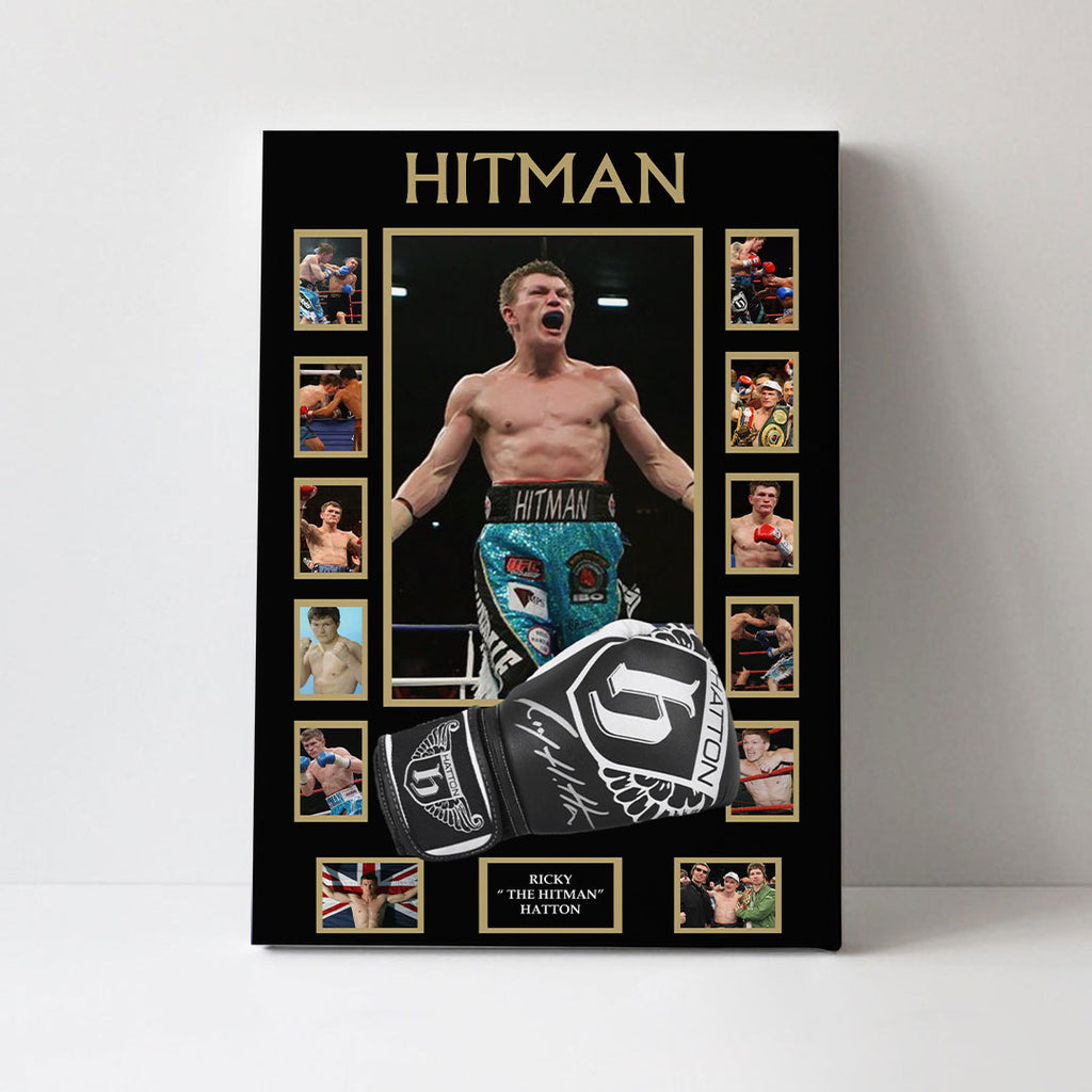 Ricky Hatton Rectangle Canvas With Inner Frame – TANTN16232