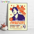 Ricky Montgomery Around The World And Rick Again 2024 Wall Art Poster Canvas
