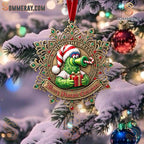 Ring The Bell Merry Phanatic Christmas Snowflake Ornament