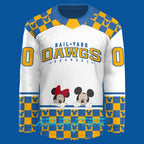 Roanoke Rail Yard Dawgs 2025 Mickey Mouse & Friends Hockey Jersey