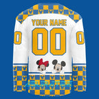 Roanoke Rail Yard Dawgs 2025 Mickey Mouse & Friends Hockey Jersey