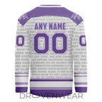 Roanoke Rail Yard Dawgs 2026 Stick It To Cancer Night Hockey Jersey