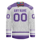 Roanoke Rail Yard Dawgs x Stick it to Cancer Night 2026 Hockey Jersey