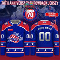 Rochester Americans 70th Anniversary Throwback Limited Edition Hockey Jersey