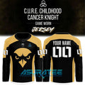 Rochester Knighthawks 2026 C.U.R.E. Childhood Cancer Knight Jersey