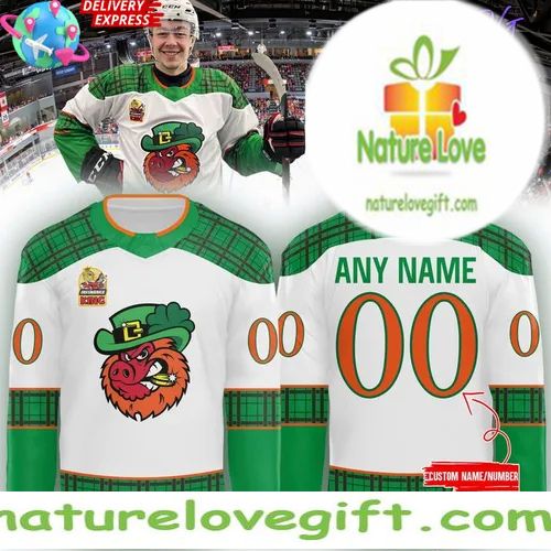 Rockford IceHogs 2026 St Patricks Hockey Jersey