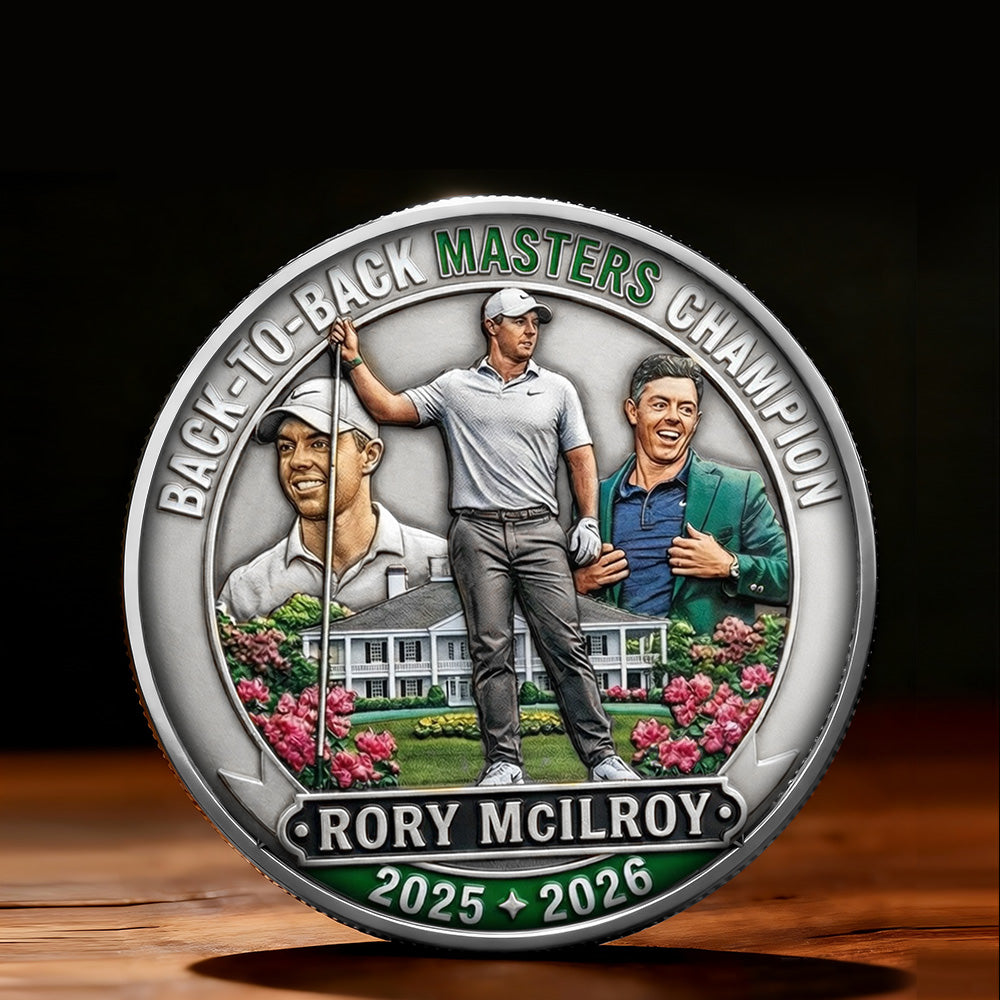 Masters Tournament x Rory McIlroy 2026 Champion Commemorative Coin – TMTHU5105