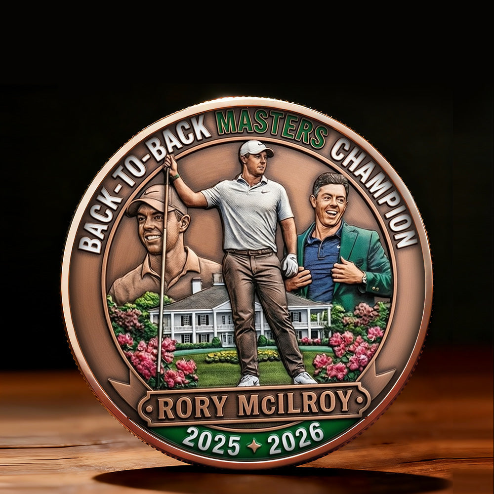 Masters Tournament x Rory McIlroy 2026 Champion Commemorative Coin – TMTHU5105