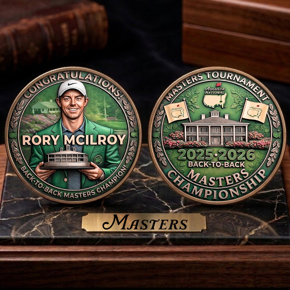 Masters Tournament x Rory McIlroy 2026 Champion Commemorative Coin – TMTHU5108