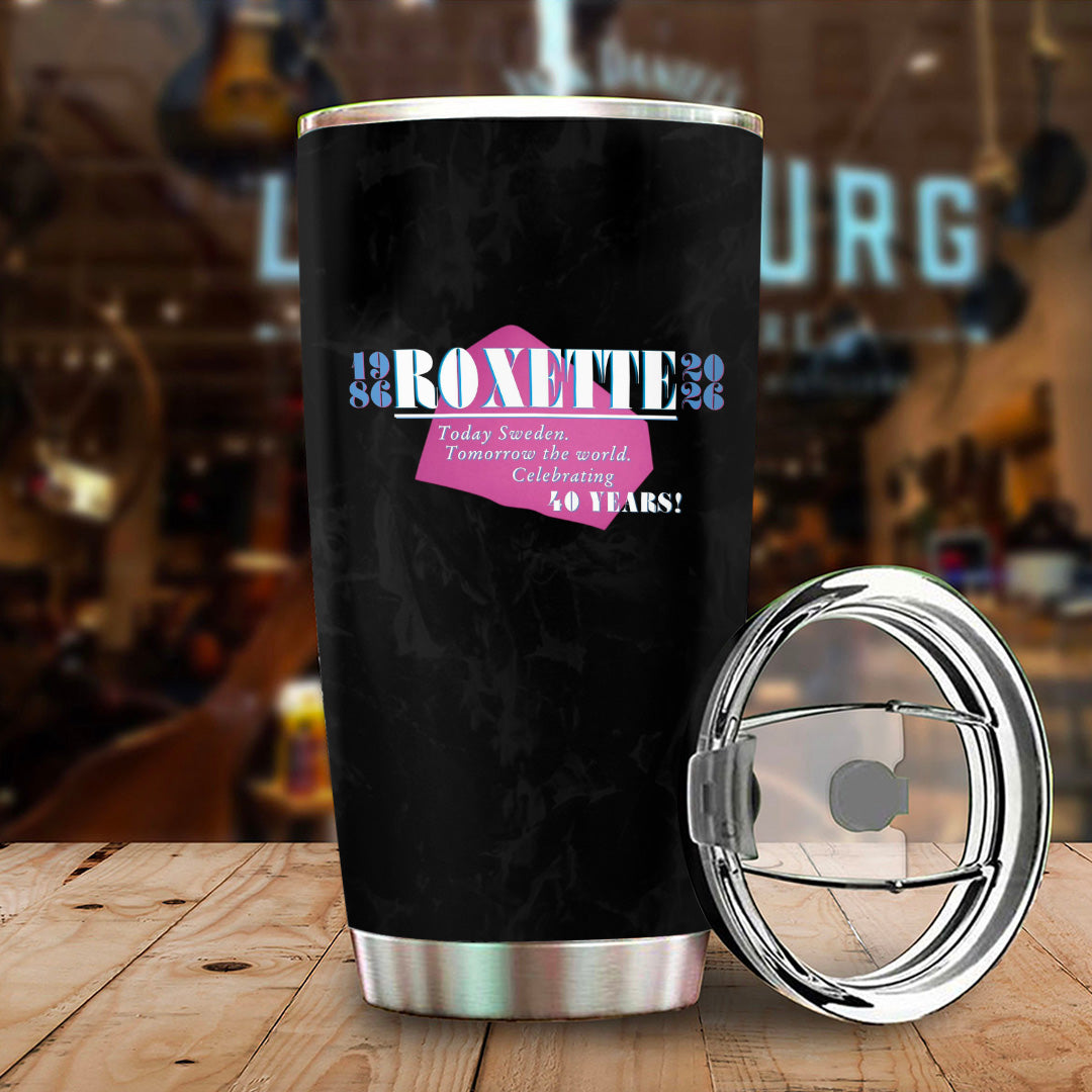 Roxette 40th Anniversary Tour 2026 Tumbler Cup – GNE7724