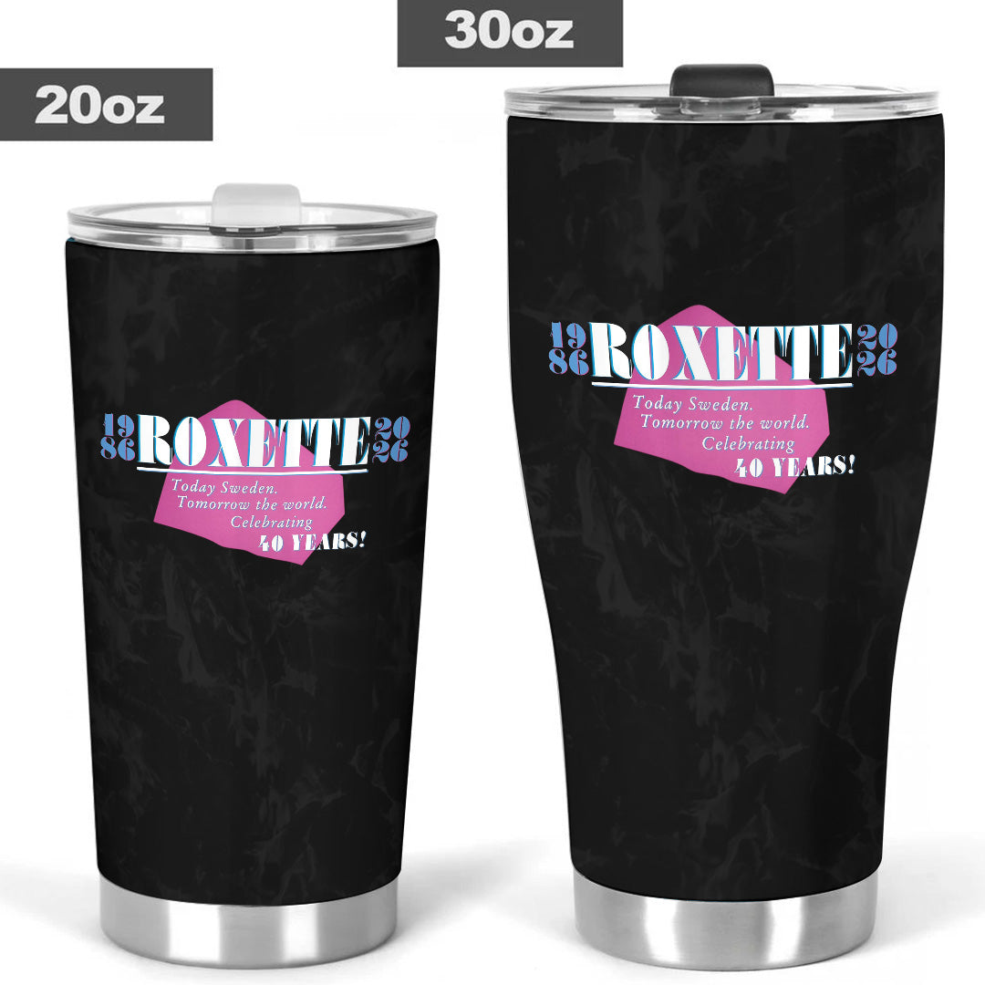 Roxette 40th Anniversary Tour 2026 Tumbler Cup – GNE7724
