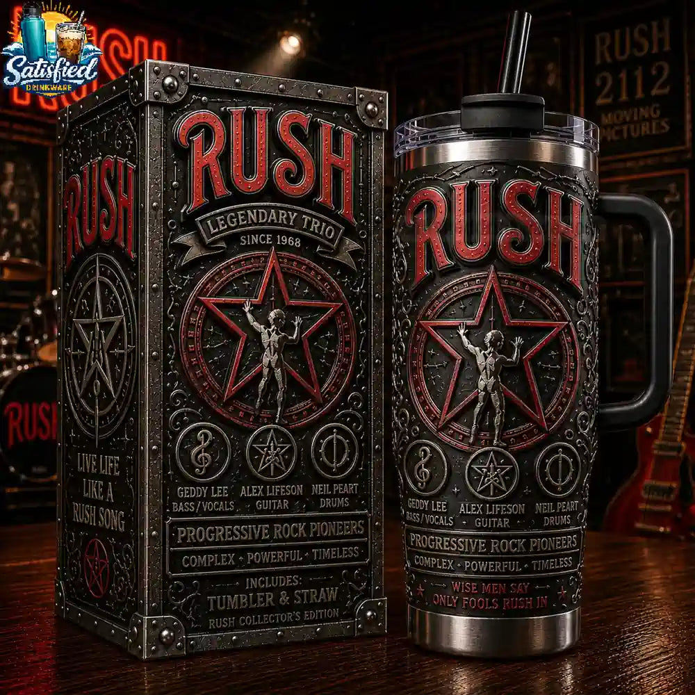 Rush Band 2026 Limited Edition With Handle YETI Tumbler