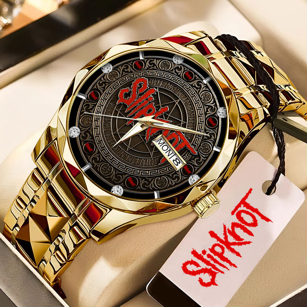Slipknot Alloy Luxury Quartz Watch – TMTHU475