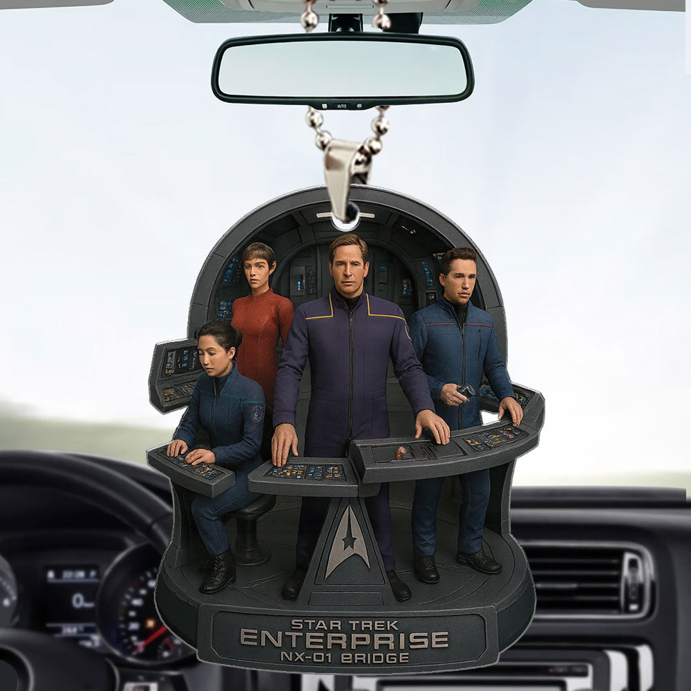 Star Trek Custom shape 2-sided Acrylic Car Ornament – TMTHU1420