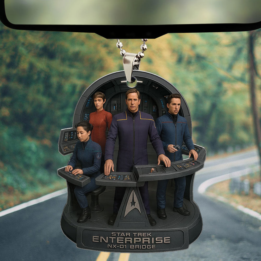 Star Trek Custom shape 2-sided Acrylic Car Ornament – TMTHU1420