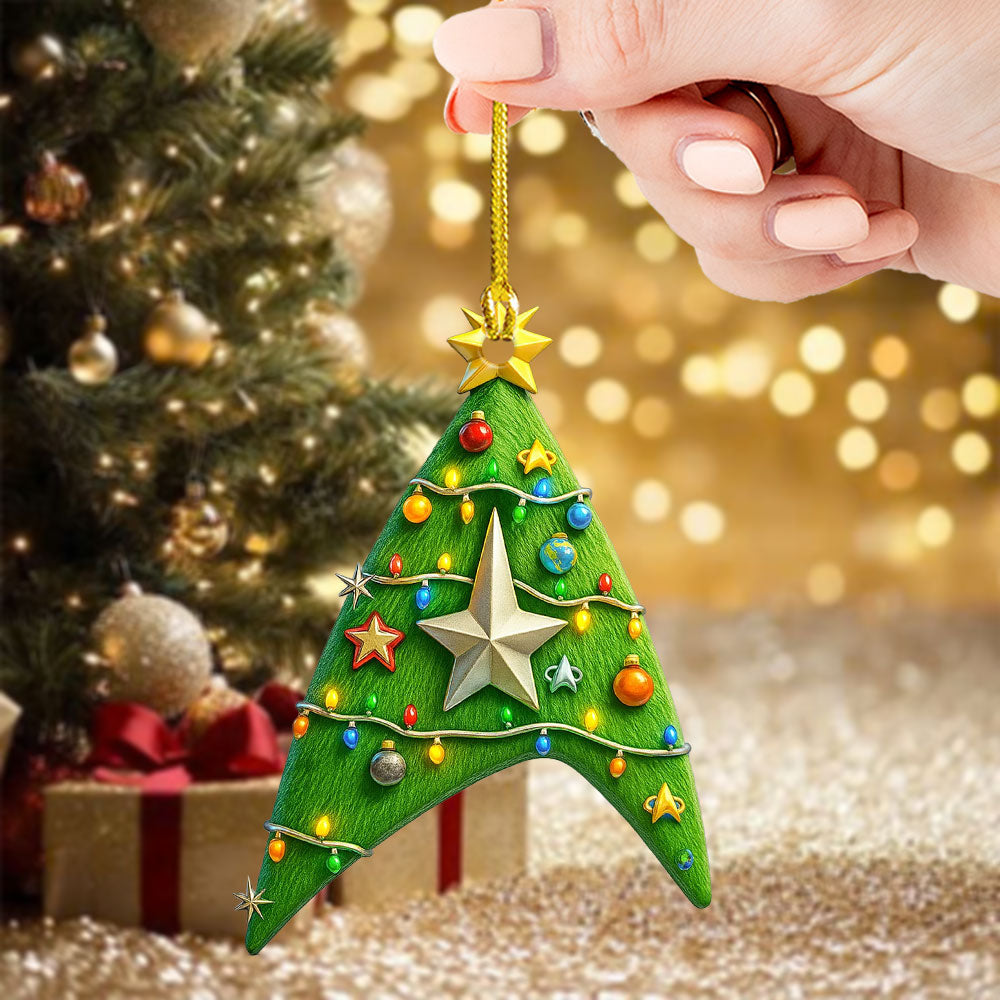Star Trek Custom Shape 2-sided Acrylic Ornament – TMTHU1564
