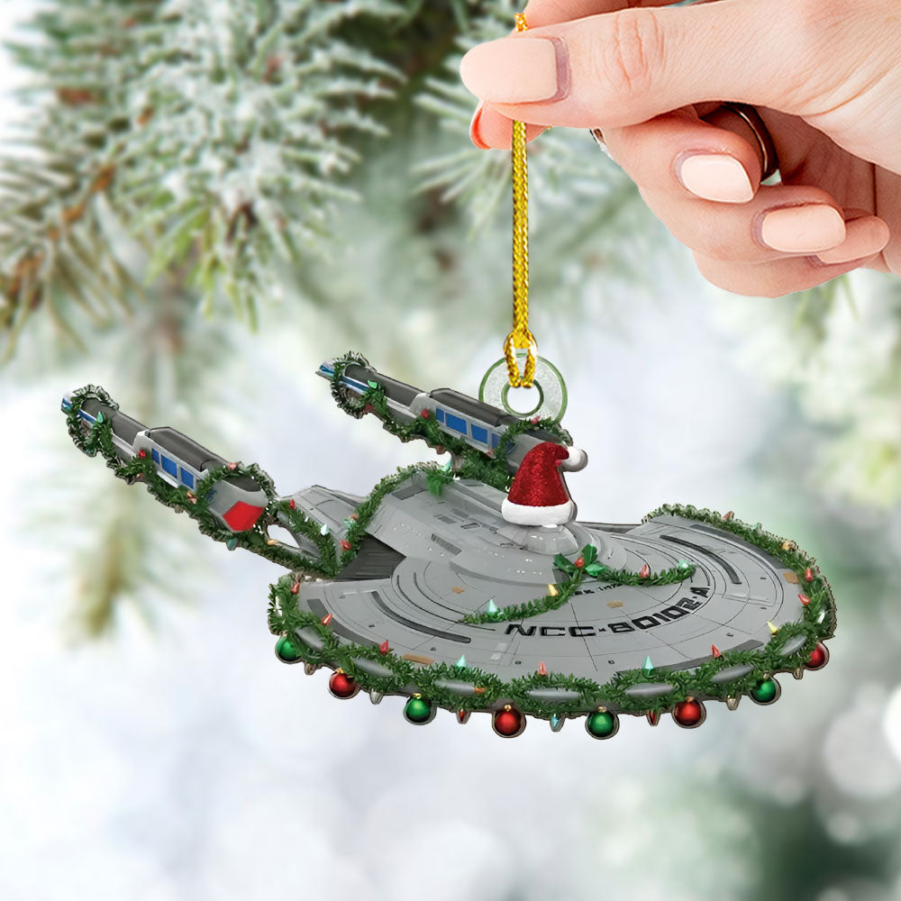 Star Trek Custom Shape 2-sided Acrylic Ornament – TMTHU1678