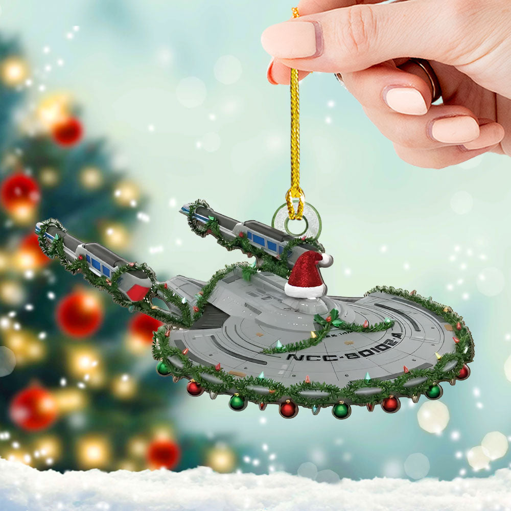 Star Trek Custom Shape 2-sided Acrylic Ornament – TMTHU1678