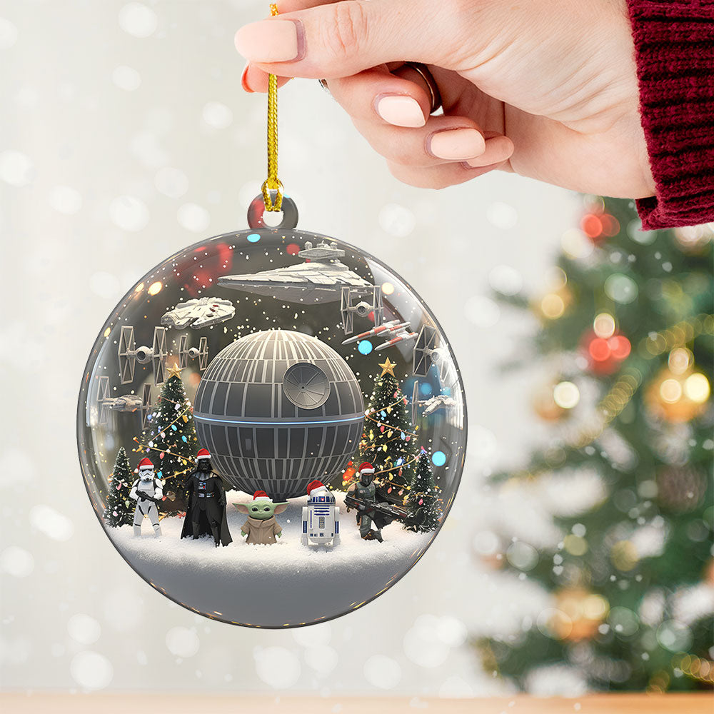 Star Wars Christmas Custom Shape 2-side Printed Acrylic Ornament – TMTHU1043