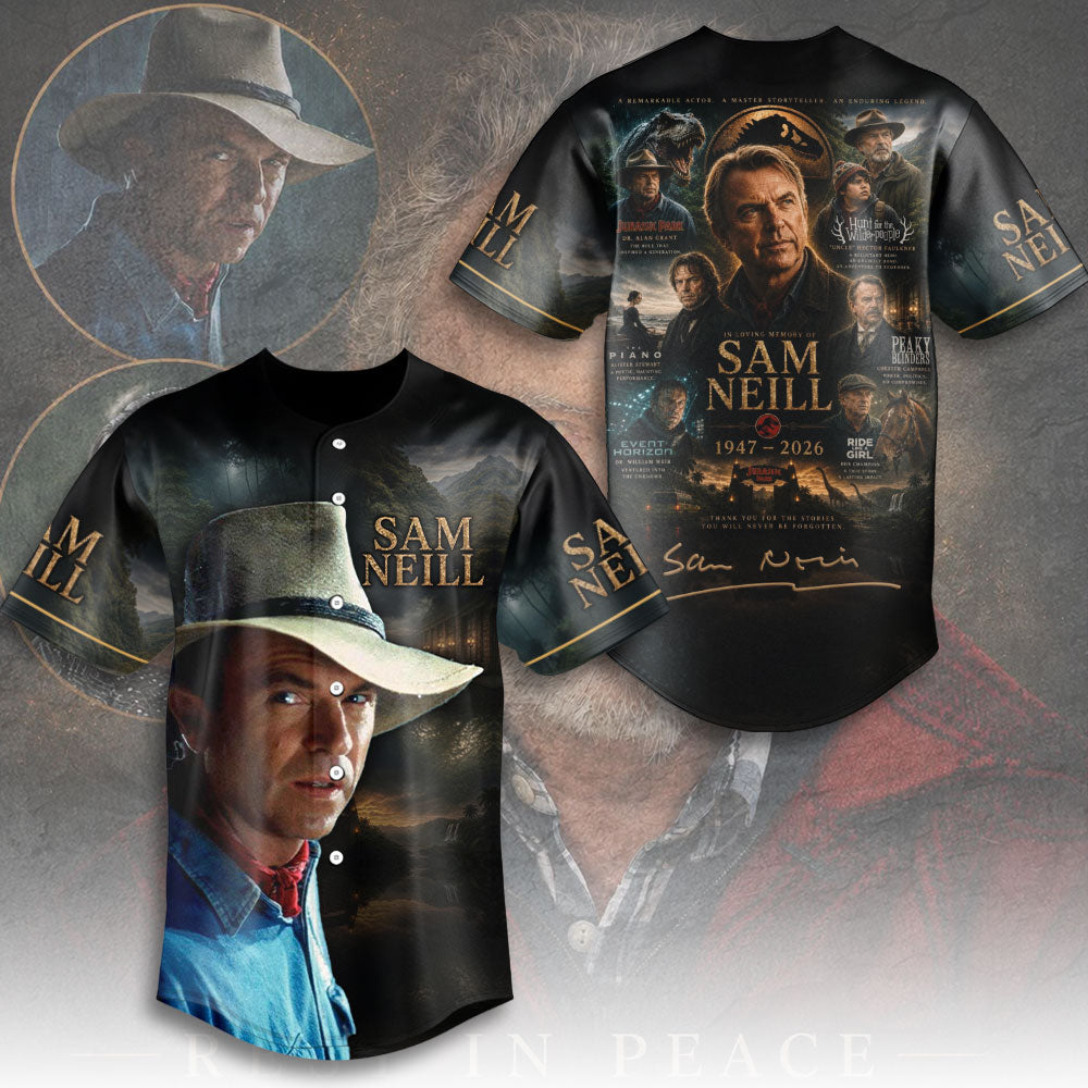 Sam Neill Baseball Jersey – TMTHU7676