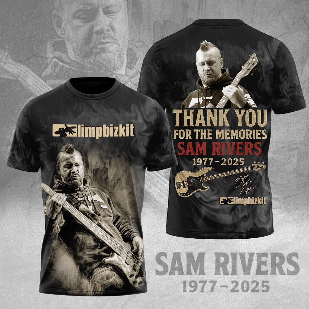 Sam Rivers x Limp Bizkit 3D Apparel – GNENEW677