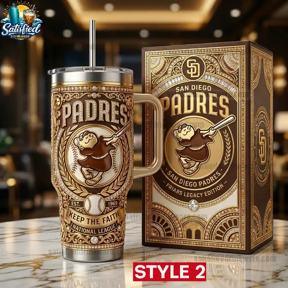San Diego Padres Collector Edition With Handle Tumbler