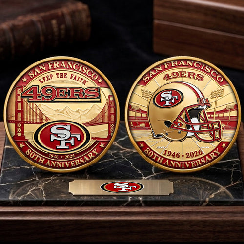 San Francisco 49ers 80th Anniversary Commemorative Coin – TMTHU4899