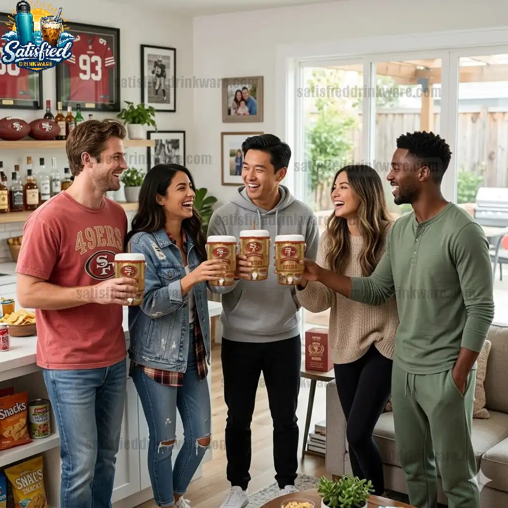 San Francisco 49ers 80th Anniversary Cooler Cup