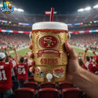 San Francisco 49ers 80th Anniversary Cooler Cup
