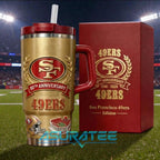 San Francisco 49ers 80th Anniversary Limited Edition YETI Tumbler
