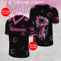 Personalized San Francisco 49ers x Breast Cancer Awareness 3D Football Jersey – MAITM12862