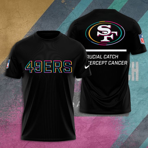 San Francisco 49ers Crucial Catch 2025 3D Apparel – TANTN15538