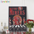 San Francisco 49ers Football Team Player Go On The Road Wall Art Poster Canvas