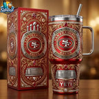 San Francisco 49ers Limited Edtion With Handle Yeti Tumbler