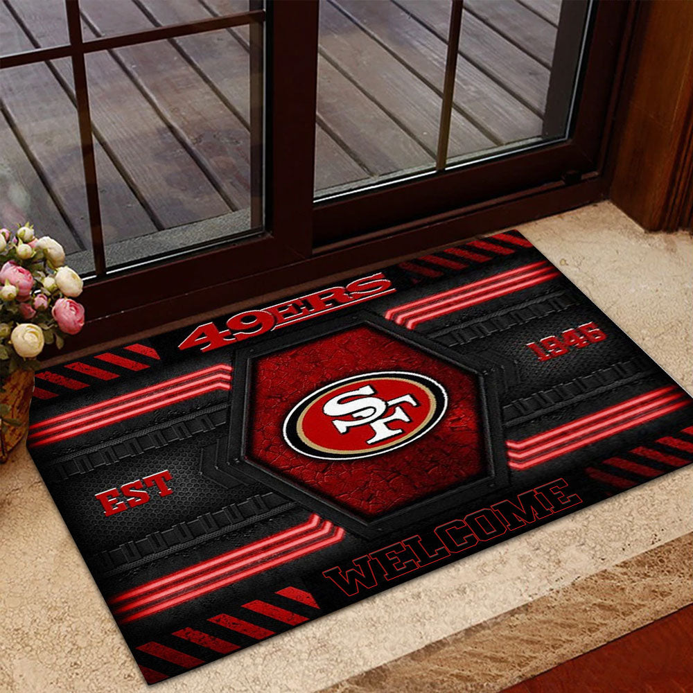 San Francisco 49ers Custom Doormat – MAITM13178
