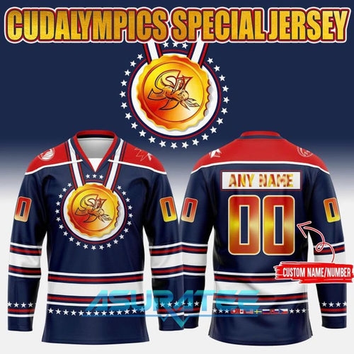 San Jose Barracuda 2026 Cudalympics Special Hockey Jersey