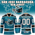 San Jose Barracuda x The Future Is Teal Night 2026 Hockey Jersey