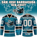 San Jose Barracuda x The Future Is Teal Night 2026 Hockey Jersey