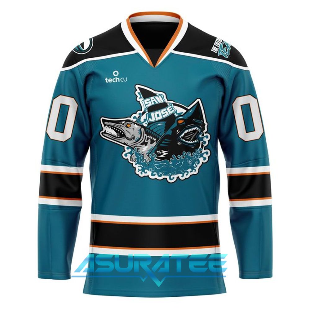 San Jose Barracuda x The Future Is Teal Night 2026 Hockey Jersey