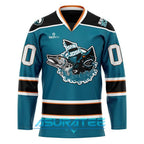 San Jose Barracuda x The Future Is Teal Night 2026 Hockey Jersey