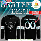 San Jose Sharks Grateful Dead 2026 Black Hockey Jersey NHL