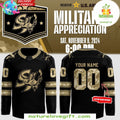 San Jose Sharks 2026 Military Appreciation Hockey Jersey