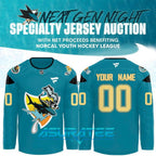 San Jose Sharks ”Next Gen” Special Hockey Jersey 2025