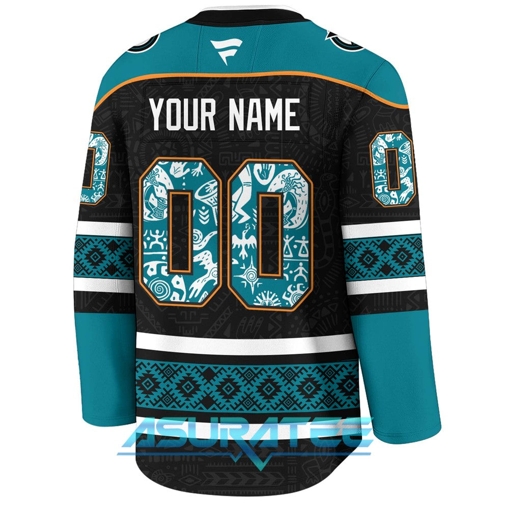 San Jose Sharks x Indigenous People Heritage 2025 Hockey Jersey