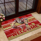 San Francisco 49ers Custom Doormat – HOATT12856