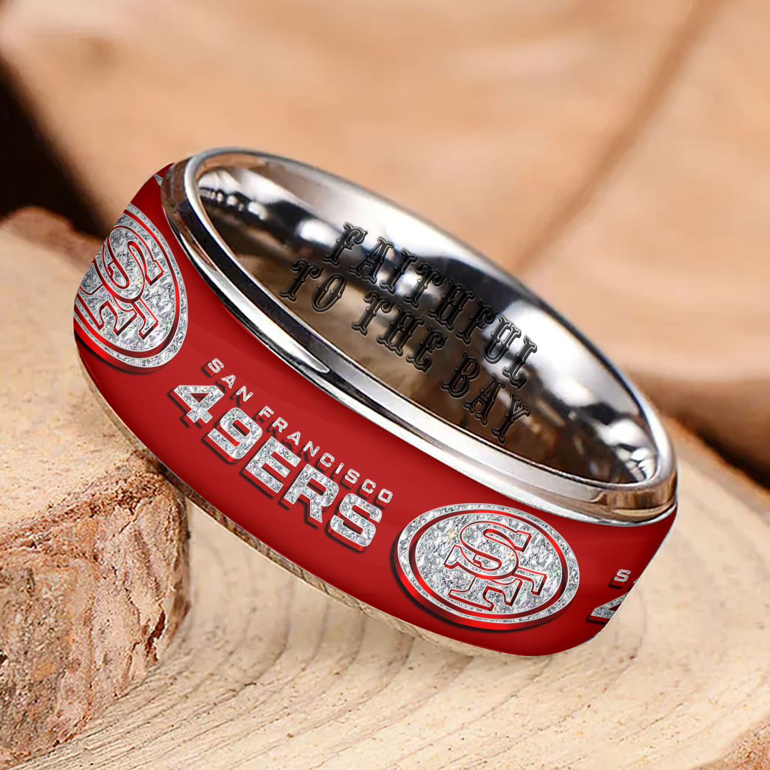 San Francisco 49ers Custom Alloy Ring – HOATT12741