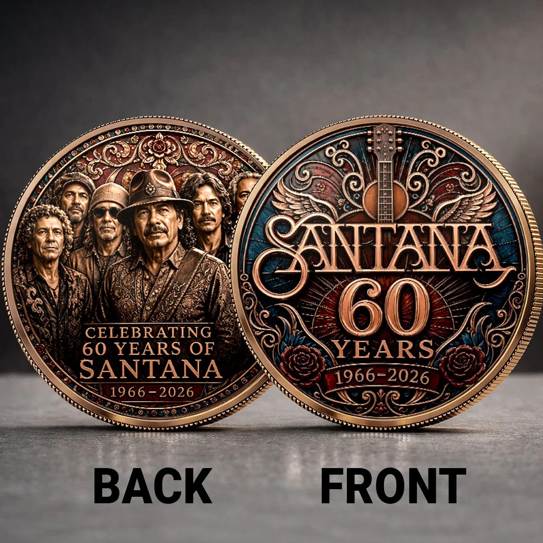 Santana 60th Anniversary Commemorative Coin – TANTN25028