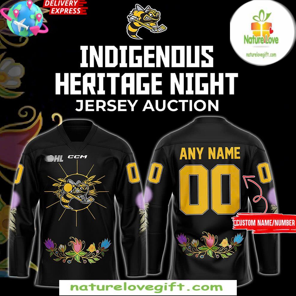 Indigenous Heritage Night 2026 Sarnia Sting Jersey