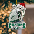 Saskatchewan Roughriders 2025 Grey Cup Champions Custom Shape 2-sided Acrylic Ornament – HOATT14821