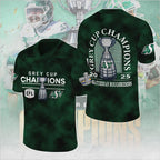 Saskatchewan Roughriders 2025 Grey Cup Champions 3D Football Jersey – MAITM13899